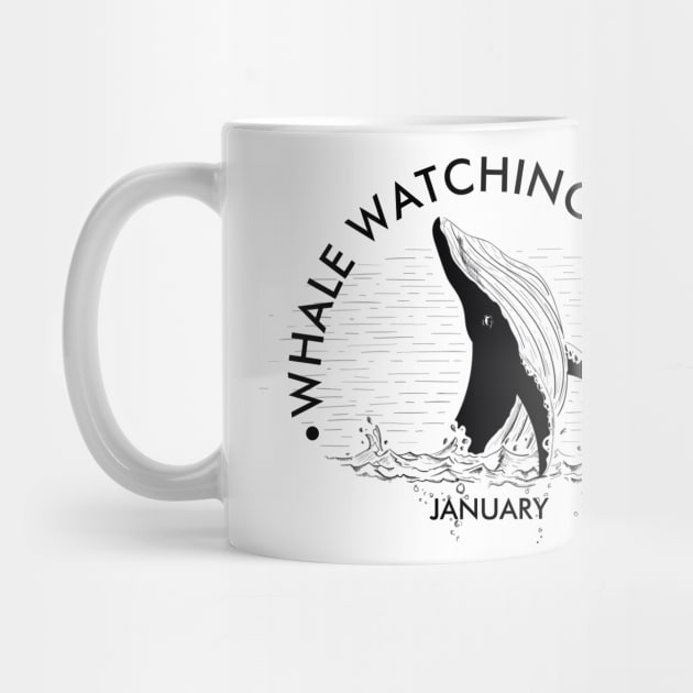 Whale Watching Month, humpback whale breaching by HolidayBug